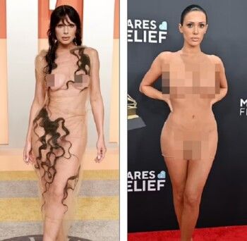 شاهد .. جوليا فوكس تقوم بتقليد بيانكا سينسوري وتطل عـ ارية في هذا الحفل