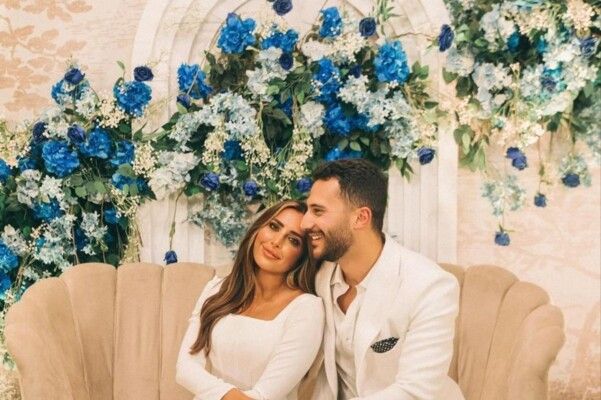 شاهد .. لينا الطهطاوي ومحمد فرج يستقبلان مولودهما الأول وهذا اسمه