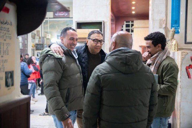 أبطال مسلسل "قهوة المحطة" يواصلون التصوير للعرض في النصف الثاني من رمضان (صور)