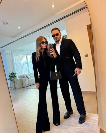 شاهد .. رامي وداليدا عياش يرقصان على أنغام أغنيته برومانسية تامة