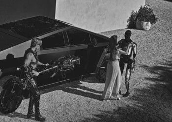 شاهد .. كيم كارداشيان تشارك لحظات رومنسية مع "روبوت" والجمهور يتساءل