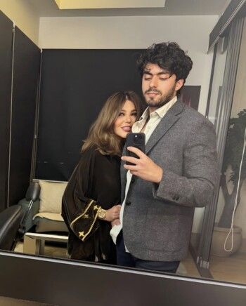 شاهد .. صورة سميرة سعيد مع ابنها الوسيم تحصد تفاعلا واسعا