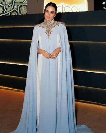 شاهد .. درة التونسية تشبه الأميرات بإطلالة رمضانية خيالية