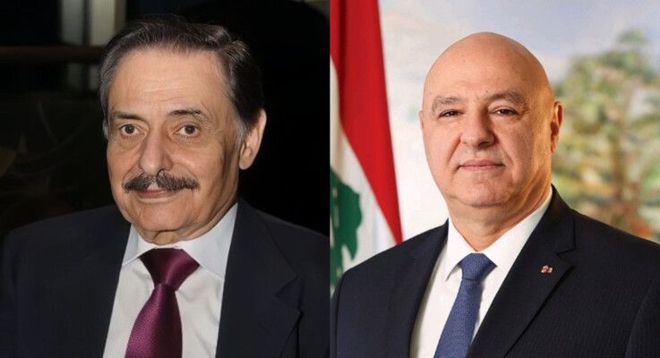شاهد .. رئيس الجمهورية جوزيف عون ينعى أنطوان كرباج بكلمات من التقدير