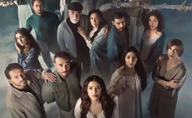 شاهد .. نجوم مسلسل "بالدم" يحتفلون بإنتهاء تصوير العمل - بالفيديو