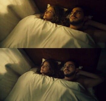 شاهد .. نور علي وخالد شباط حديث الجمهور بعد مشهدهما الحميم في "البطل" - بالصورة