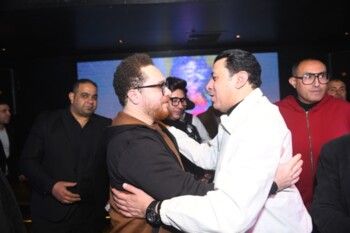 شاهد .. إفطار رمضاني يجمع أعضاء نقابة الموسيقيين على ضفاف النيل