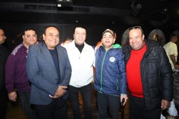 شاهد .. إفطار رمضاني يجمع أعضاء نقابة الموسيقيين على ضفاف النيل