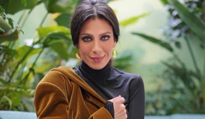 شاهد .. سينتيا كرم بـ فيديو طريف من كواليس مسلسل "بالدم"