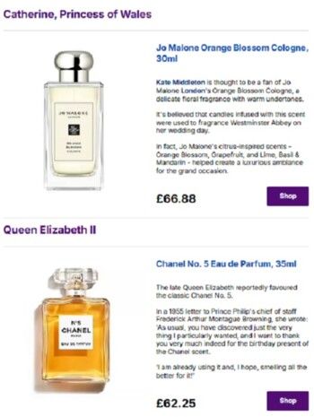 شاهد .. "عطور" العائلة الملكية بأسعار متاحة للجميع