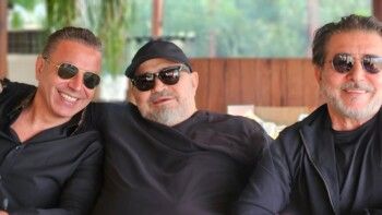 شاهد .. جورج وسوف برفقة عابد الفهد بأجواء من الود والصداقة