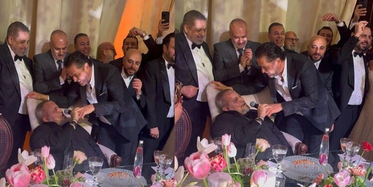 شاهد .. راغب علامة يعلق على إحيائه حفل زفاف إبن جورج وسوف