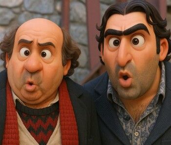 شاهد .. "جودي بو خميس وأسعد خرشوف" بتقنية الذكاء الإصطناعي