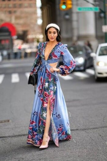 شاهد .. إليكِ هذه الطرق لتنسيق فستانك الماكسي وإرتدائه بشكل متكرر