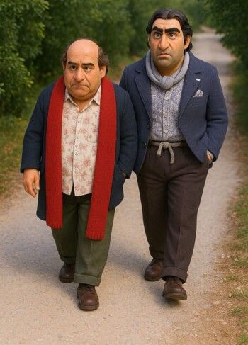 شاهد .. "جودي بو خميس وأسعد خرشوف" بتقنية الذكاء الإصطناعي