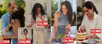 شاهد .. قطع ثمينة للغاية .. إليكم قيمة بعض مجوهرات ميغان ماركل