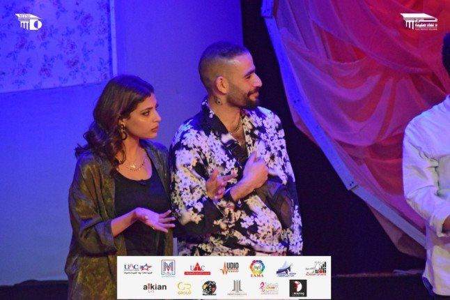 بالصور.. «سماء ابراهيم» تشارك في مقدمة عروض اليوم السادس من مهرجان الفضاءات المسرحية