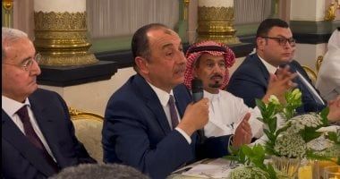 وزير قطاع الأعمال العام يشارك فى جلسة حوارية مع وفد اتحاد الغرف السعودية