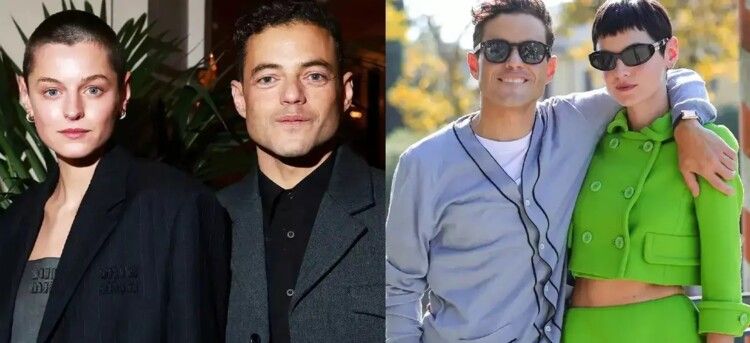 شاهد .. إنفصال رامي مالك وإيما كورين بعد قصة حب كبيرة