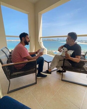 شاهد .. حمزة نمرة يبدأ تحضيرات ألبومه السابع