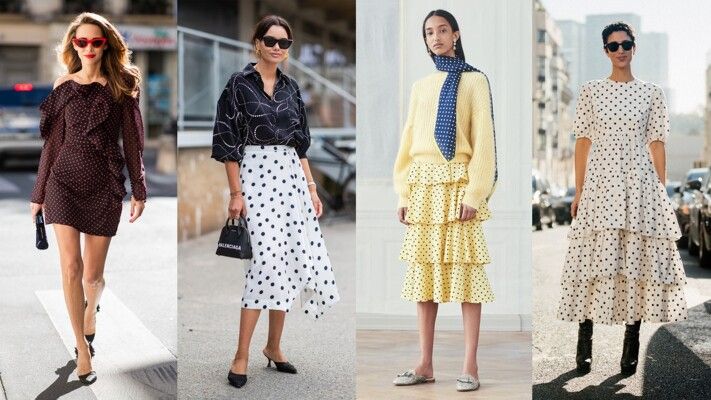 شاهد .. الـ Polka Dots.. صيحة لا تلبس أن تختفي حتى تعود