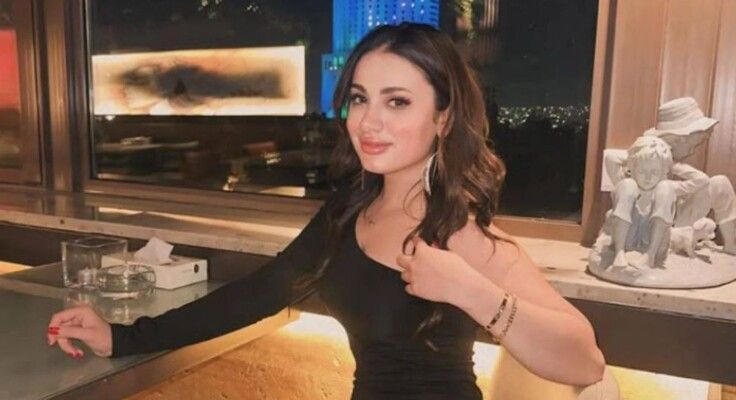 شاهد .. بعد الحديث عن خطوبتها من حسام حبيب.. سارة عوادين تطل بفستان الزفاف