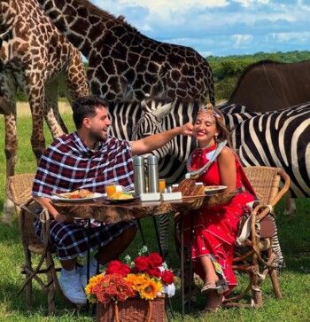 شاهد .. هكذا احتفل غيث مروان بعيد ميلاد زوجته سارة الورع-بالصور