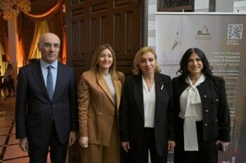 شاهد .. هبة القواس تجمع نواف سلام وكبار الشخصيات في ليلة موسيقية استثنائية بالسراي الحكومي