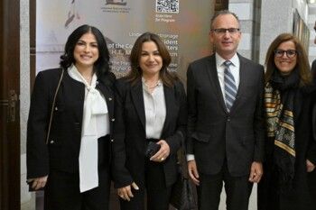 شاهد .. هبة القواس تجمع نواف سلام وكبار الشخصيات في ليلة موسيقية استثنائية بالسراي الحكومي