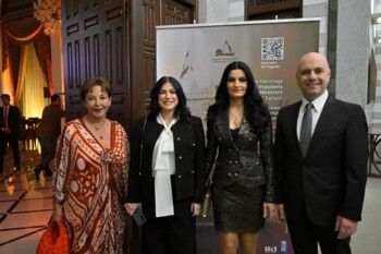 شاهد .. هبة القواس تجمع نواف سلام وكبار الشخصيات في ليلة موسيقية استثنائية بالسراي الحكومي