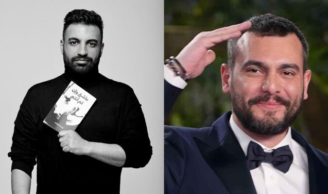 شاهد .. سامر إسماعيل يرافق علي الدوخي في إطلاق روايته "عاشق وإن لم أنتمِ "