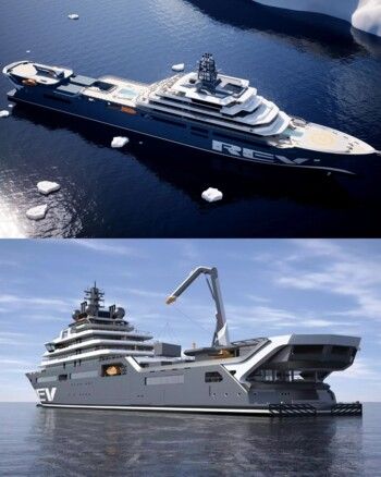 شاهد .. هذا الملياردير النرويجي يستعد لبناء أكبر يخت في العالم بفخامة عالية