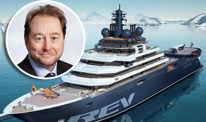 شاهد .. هذا الملياردير النرويجي يستعد لبناء أكبر يخت في العالم بفخامة عالية