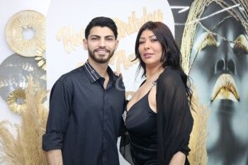 شاهد .. بالصور - حضور مهيب لأهل الفن والصحافة في عيد ميلاد غي أسود