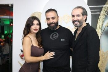 شاهد .. بالصور - حضور مهيب لأهل الفن والصحافة في عيد ميلاد غي أسود