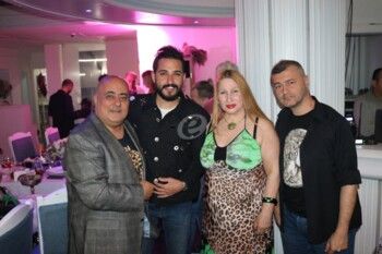 شاهد .. بالصور - حضور مهيب لأهل الفن والصحافة في عيد ميلاد غي أسود