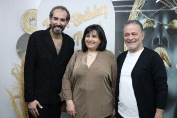 شاهد .. بالصور - حضور مهيب لأهل الفن والصحافة في عيد ميلاد غي أسود