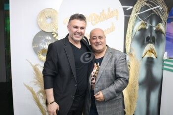 شاهد .. بالصور - حضور مهيب لأهل الفن والصحافة في عيد ميلاد غي أسود