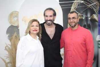 شاهد .. بالصور - حضور مهيب لأهل الفن والصحافة في عيد ميلاد غي أسود