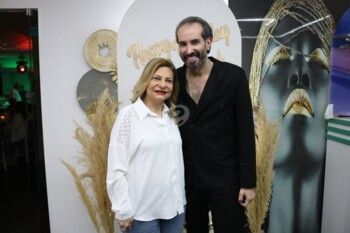 شاهد .. بالصور - حضور مهيب لأهل الفن والصحافة في عيد ميلاد غي أسود