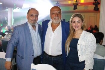 شاهد .. بالصور - حضور مهيب لأهل الفن والصحافة في عيد ميلاد غي أسود