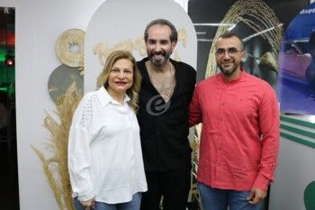 شاهد .. بالصور - حضور مهيب لأهل الفن والصحافة في عيد ميلاد غي أسود