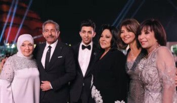 شاهد .. عائلة هشام جمال في ظهور نادر لهم