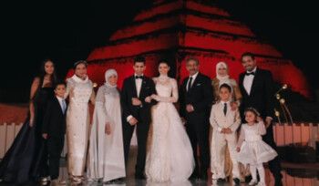 شاهد .. عائلة هشام جمال في ظهور نادر لهم