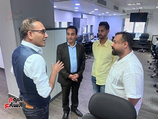 وفد صحيفة يوتايمز السعودية يزور اليوم السابع ويشيد بتجربته الرائدة