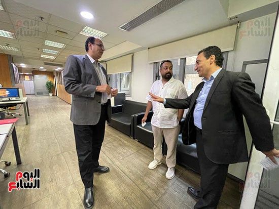 وفد صحيفة يوتايمز السعودية يزور اليوم السابع ويشيد بتجربته الرائدة