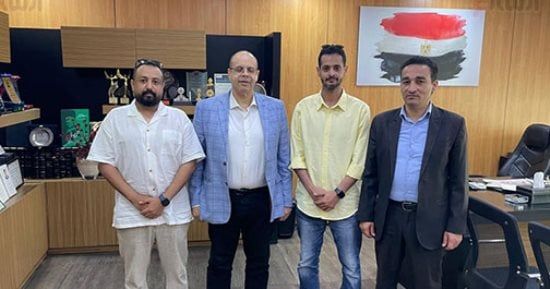 وفد صحيفة يوتايمز السعودية يزور اليوم السابع ويشيد بتجربته الرائدة