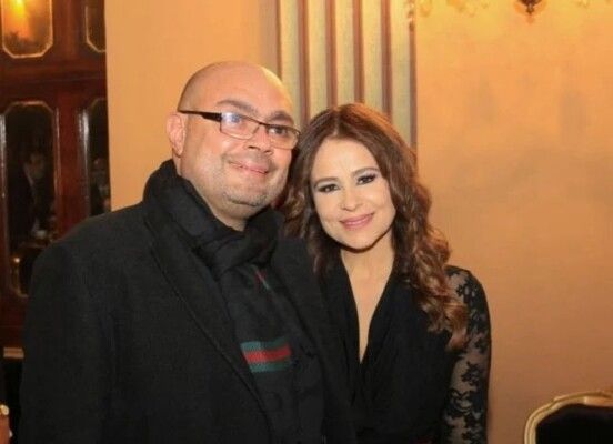 شاهد .. كارول سماحة تُبكي الجمهور بأول تعليق لها على وفاة زوجها