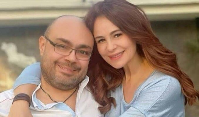 شاهد .. الظهور الأخير لزوج كارول سماحة قبل وفاته.. هكذا بدى