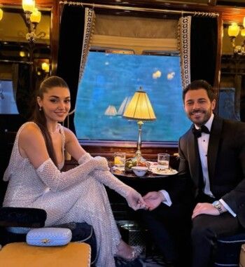 شاهد .. هاندا أرتشيل وحبيبها بصورة رومانسية في أحدث ظهور